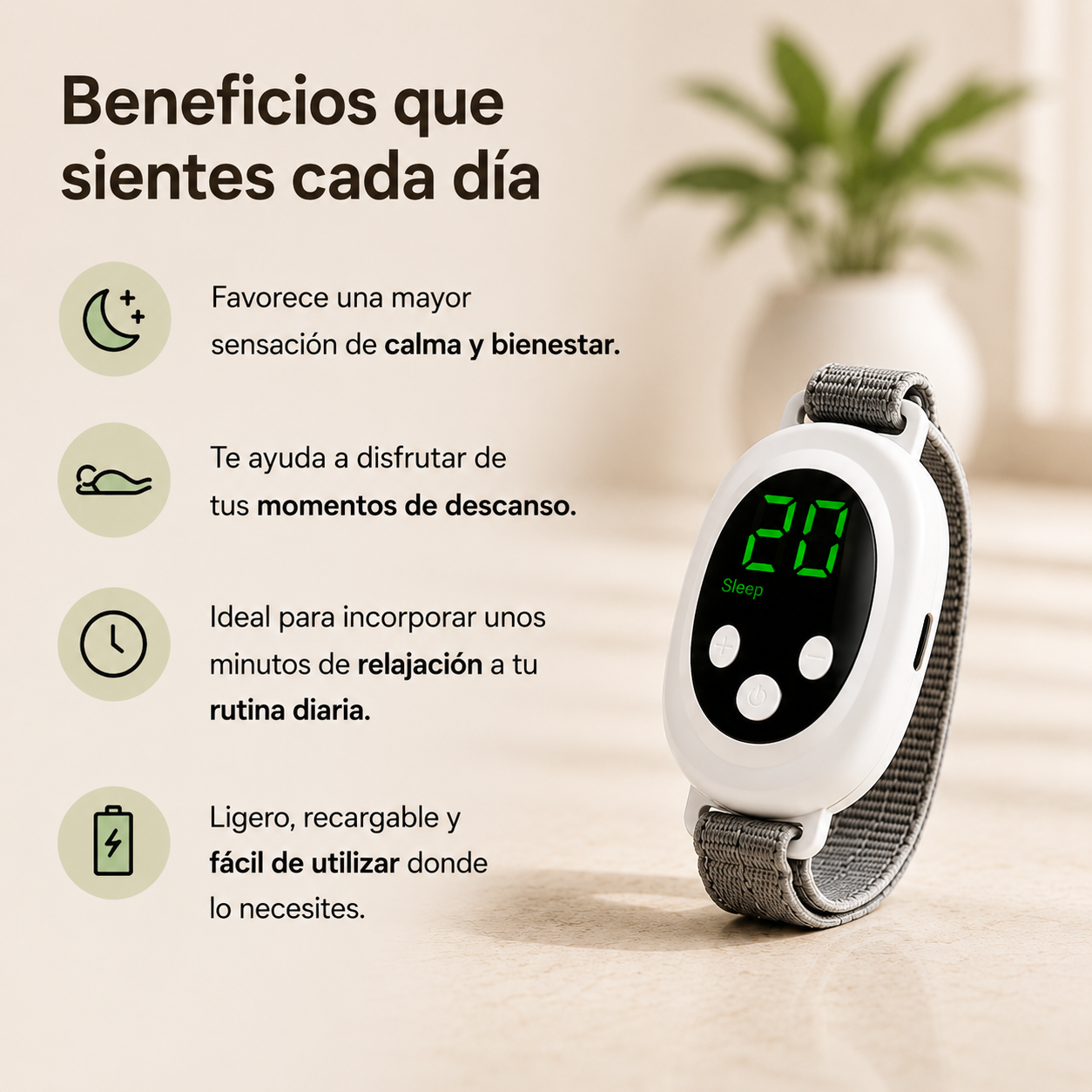 Dispositivo Inteligente de Relajación.